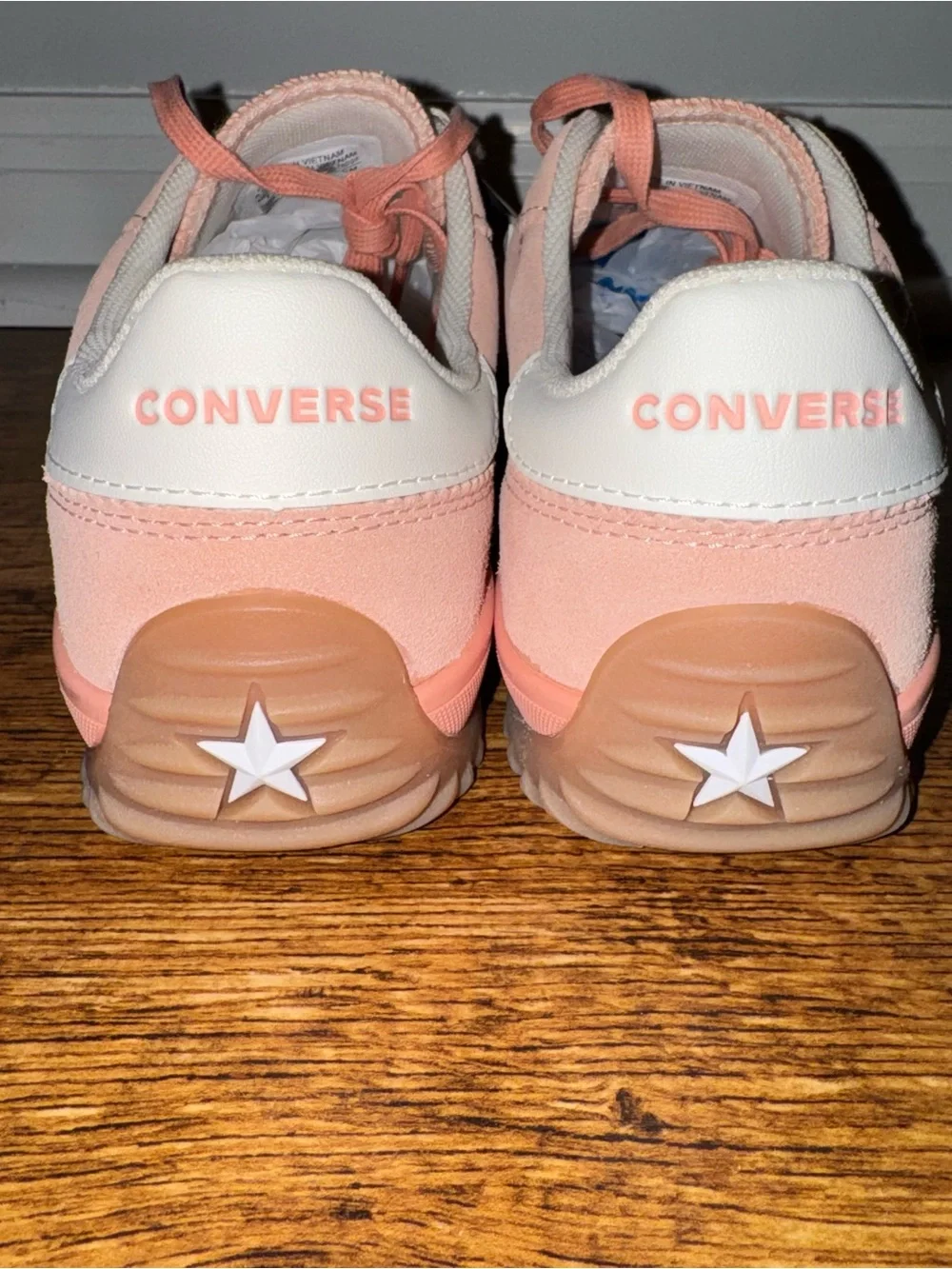 Converse Run Star Trainer Shoes Low-Top Sneakers Chevron W8.5 men 7 skater